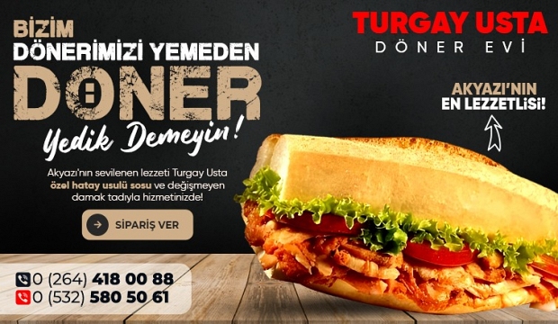 Akyazı Turgay Usta'da Şok Kampanya! Döner Keyfini Uygun Fiyatlarla Yaşayın!