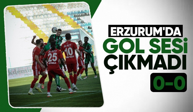 Erzurumspor 0 Sakaryaspor 0