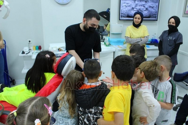 Beldibi Şehit Ahmet Karaman ana sınıfı öğrencilerinden meslekleri tanıma gezisi