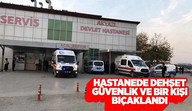 Akyazı Devlet Hastanesi'nde güvenlik ve bir kişi bıçaklandı - Akyazı Haber  Akyazı'nın Bir Numaralı Haber Sitesi